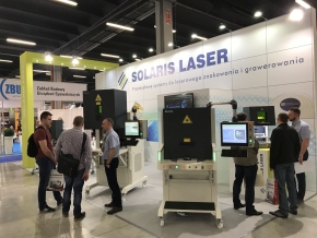 Solaris Laser na targach STOM-Laser 2018 w Kielcach, Polska.