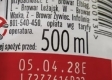 Laser codes on beverage labels